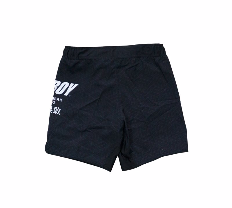 Bad Boy ALPHA Nogi Fight Shorts-Black